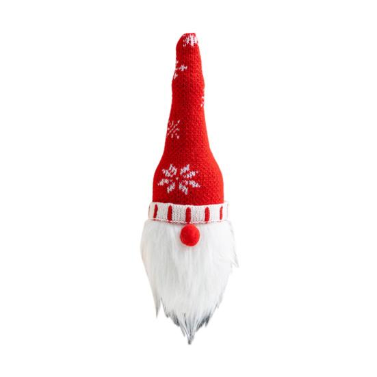 Christmas Wine Bottle Cover Knitted Plush Gnome Wine Bottle Topper Cover for Christmas Dining Table Decor New Year Party Supplies