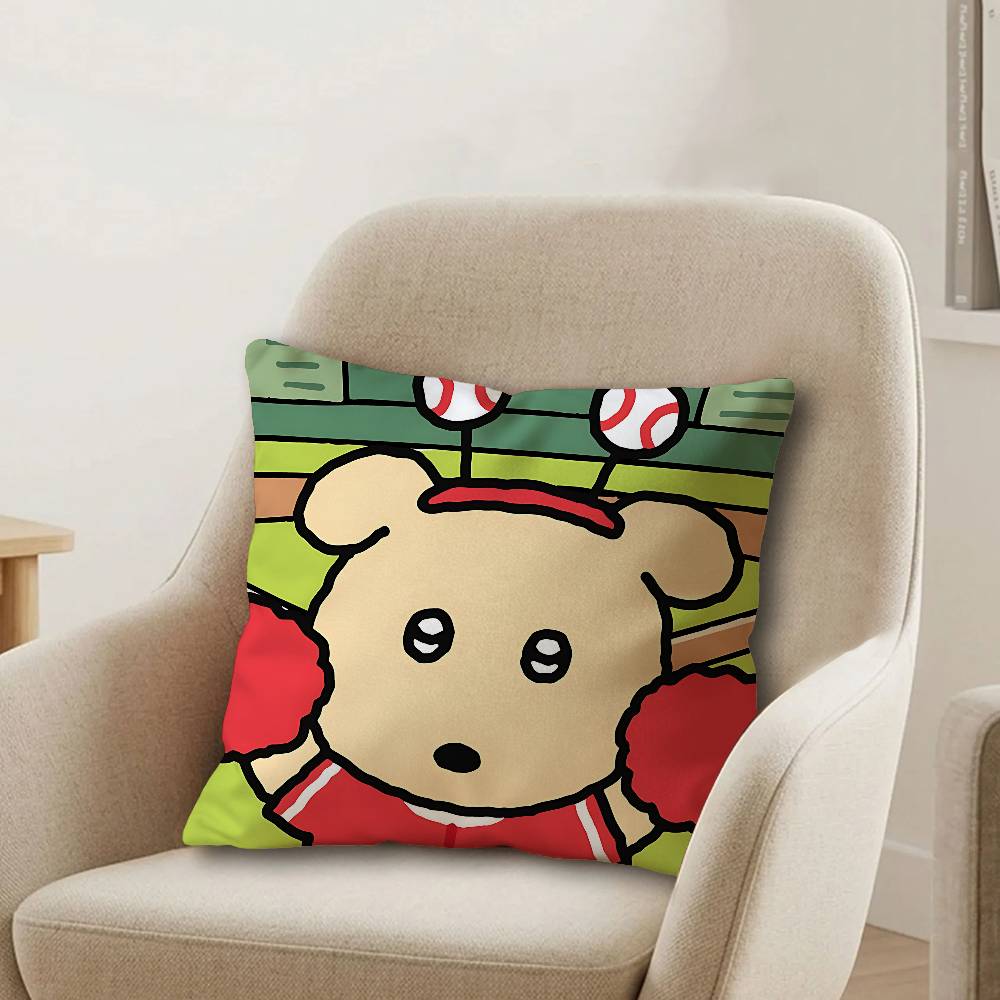 G-Ggamja Pillow Anime Pillow Sofa Bed Head Pillow Cover Cushion Cover 45x45 cm Fashion