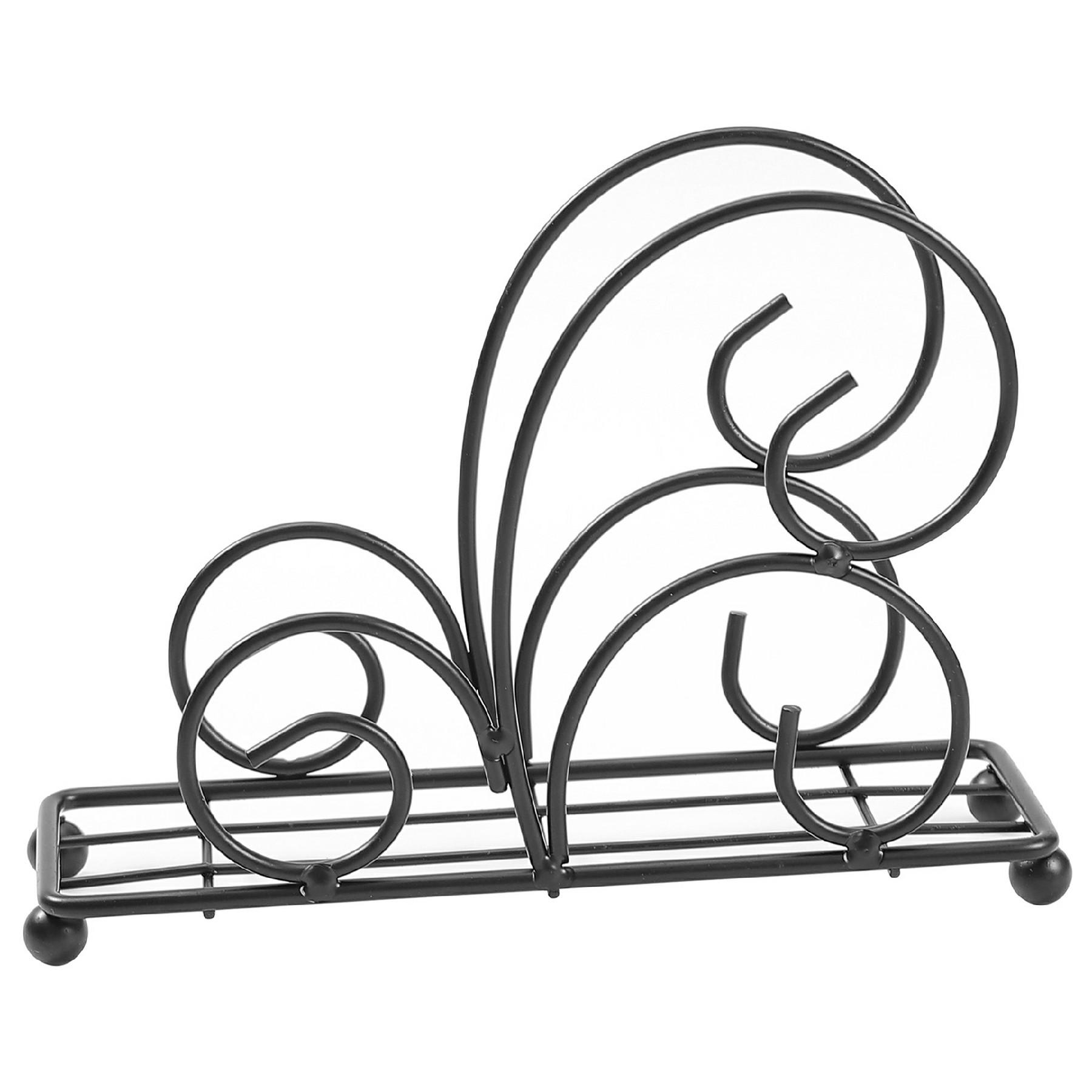 

Iron Napkin Holder Metal Tissue Dispenser for Cafe/Hotel/Restaurant Table Organizer A