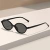 New Oval Small Frame Sunglasses for Men Women Fashion Trend Anti-UV Ultra Light Advanced Sense Stylish Shades