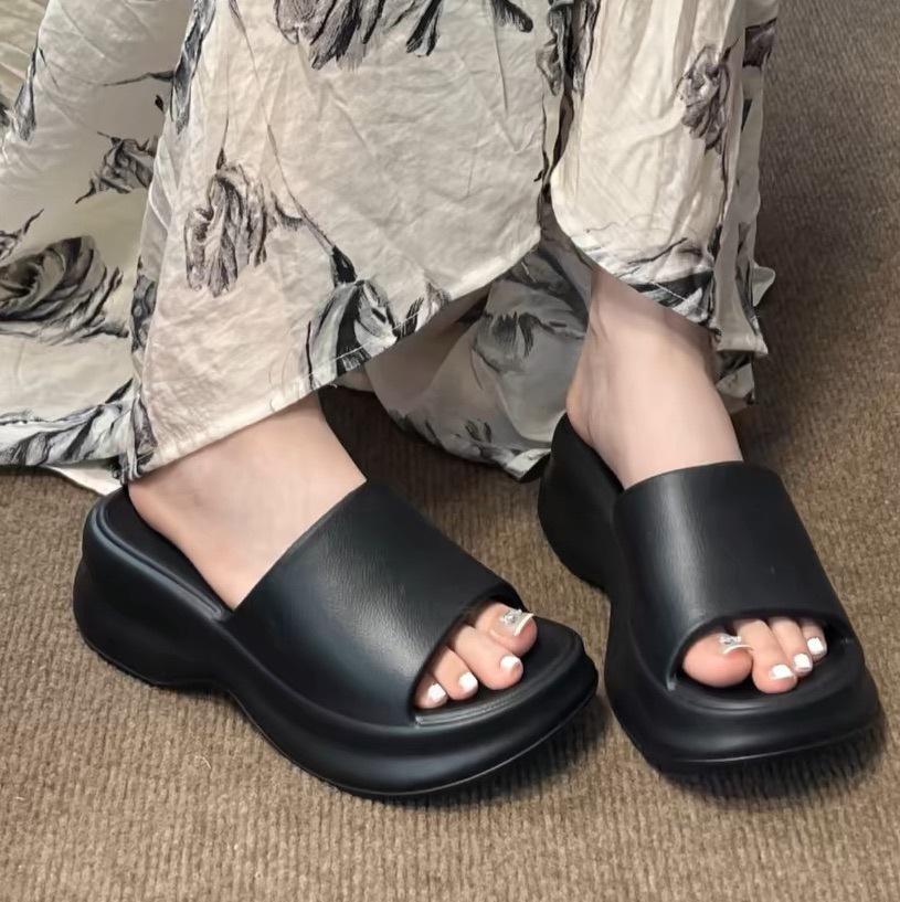 CM platform slippers women's new YK star beach shoes women's summer fashion women's shoes non-slip slippers cool slippers