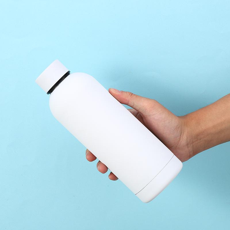 Large-capacity Small-mouth Stainless Steel Thermos Cup Outdoor Sports Portable Water Cup Car Handy Cup