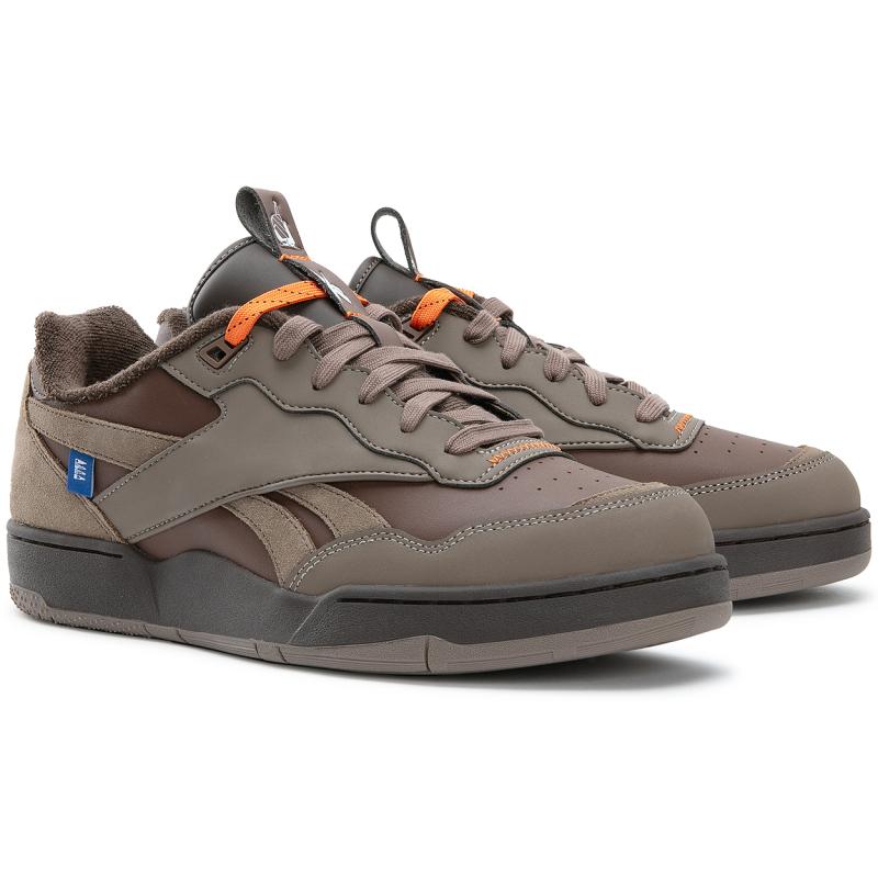 Nautica x Reebok BB 4000 II LOW Low-Top Vintage Basketball Shoes Unisex Brown Sneakers 100245904