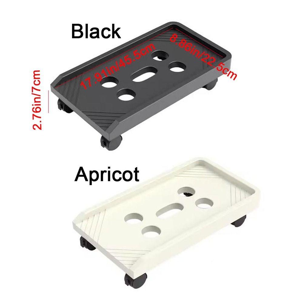 Lockable Mobile CPU Stand Black CPU Stand PC Accessories Computer Tower Stand  Office