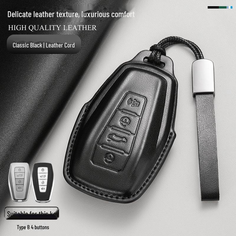 Geely Car Key Cover for Xingyue L, Xingrui, Dihao GS, Binrui, Binyue L, Boyue, Panda Models