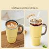 Buydeem 316L Stainless Steel Lift-and-Drink Insulated Bottle 750ml