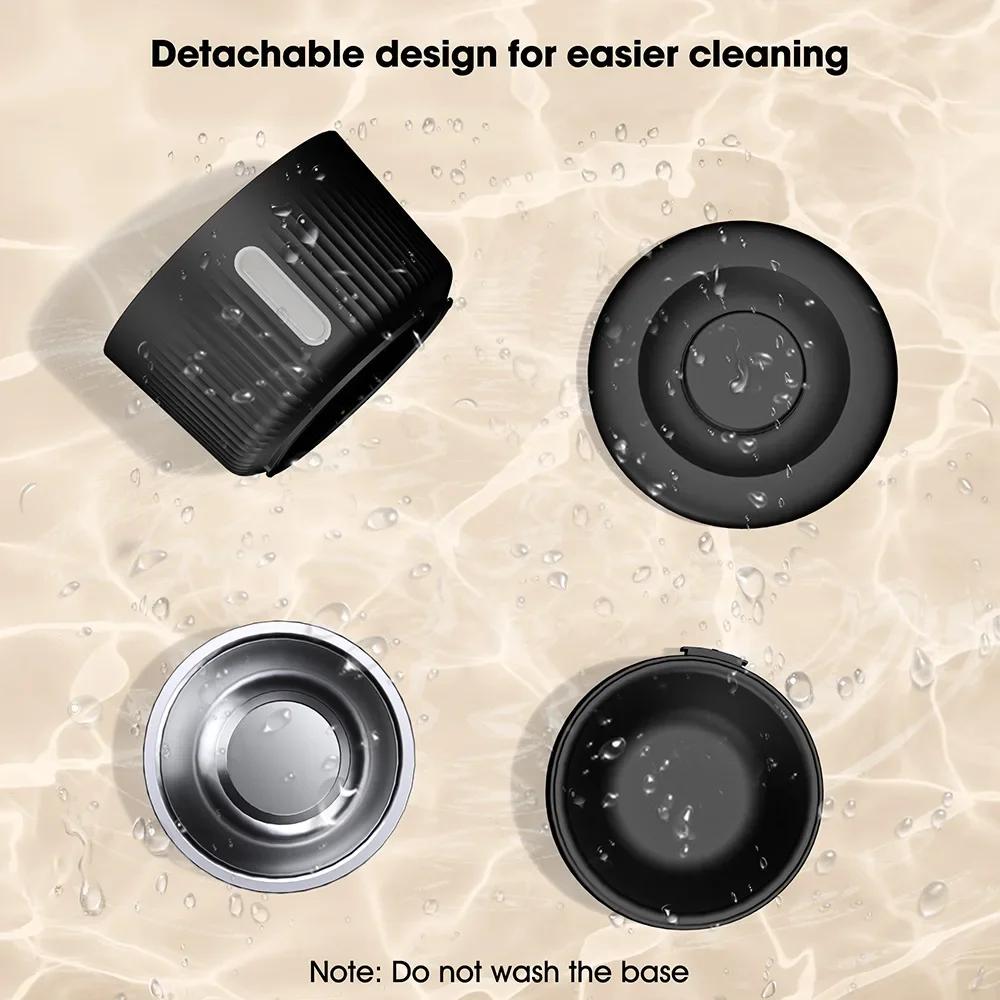 3L Button Smart Automatic Pet Feeder with Steel Bowl Can Timing for Dog Cat Auto Feeding Bowl Pet Dry Food Dispenser