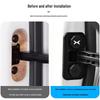 Housse de protection en silicone pour serrure de porte de voiture XPeng (X9/G9/G3/P5/P7i/G6)