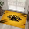 Design Boston Bruins Tappeto in Velluto di Cristallo Accogliente Non?Tappeto Stampato Antiscivolo per Camera da Letto Soggiorno Ingresso