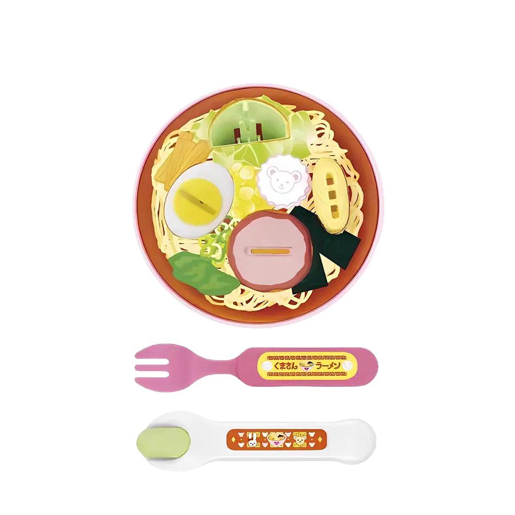 NEW Food Feeding Little Bear Bento Food Platter Lunch Box, Pudding Feeding Toy Pudding Set Ornaments Models For Kids Girls