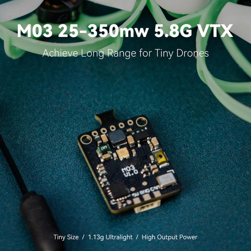 M03 25-350MW 5.8G VTX Adjustable Power for Bwhoop Drones Quadcopters Power Adjustment