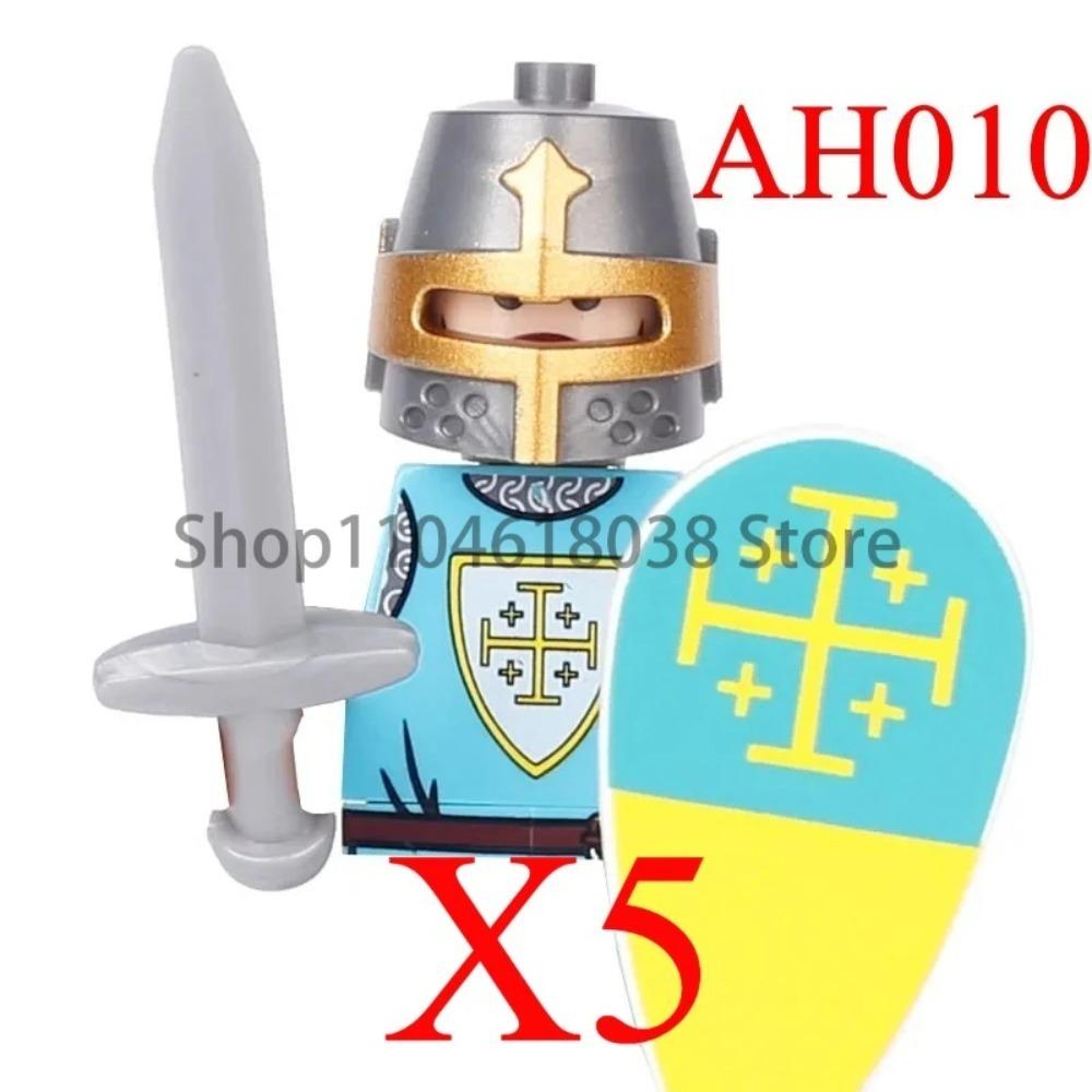 Green Dragon Raven Knights Shield Action Figures MOC Medieval Ancient Knights Scene Building Block Creative Toys for Children