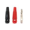 10Pcs 32A 4mm Banana Plugs Male Stackable Connector High Current Screw Type Speaker Cable Adapter 4mm High Current Banana Plugs
