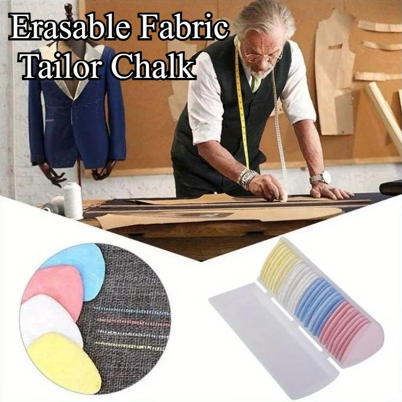 Erasable Fabric Tailor Chalk Set | Multicolor Sewing Pattern Marking Tool, Clothing Patchwork DIY Needlework Accessories In Box