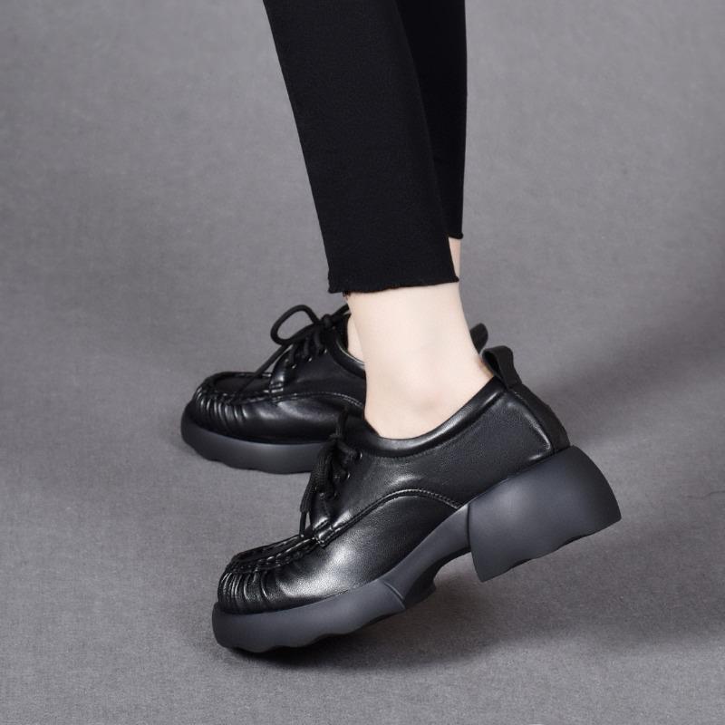 Mokasíny kožené boty jednoboty dámské boty