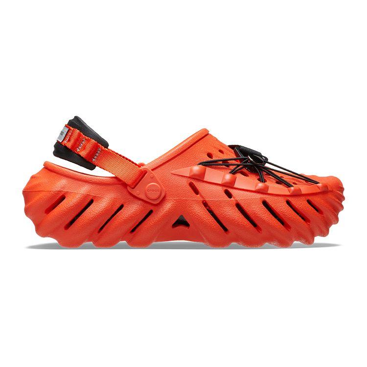 Crocs Klassischer Overpuff Clog Lava Unisex 210004-84J