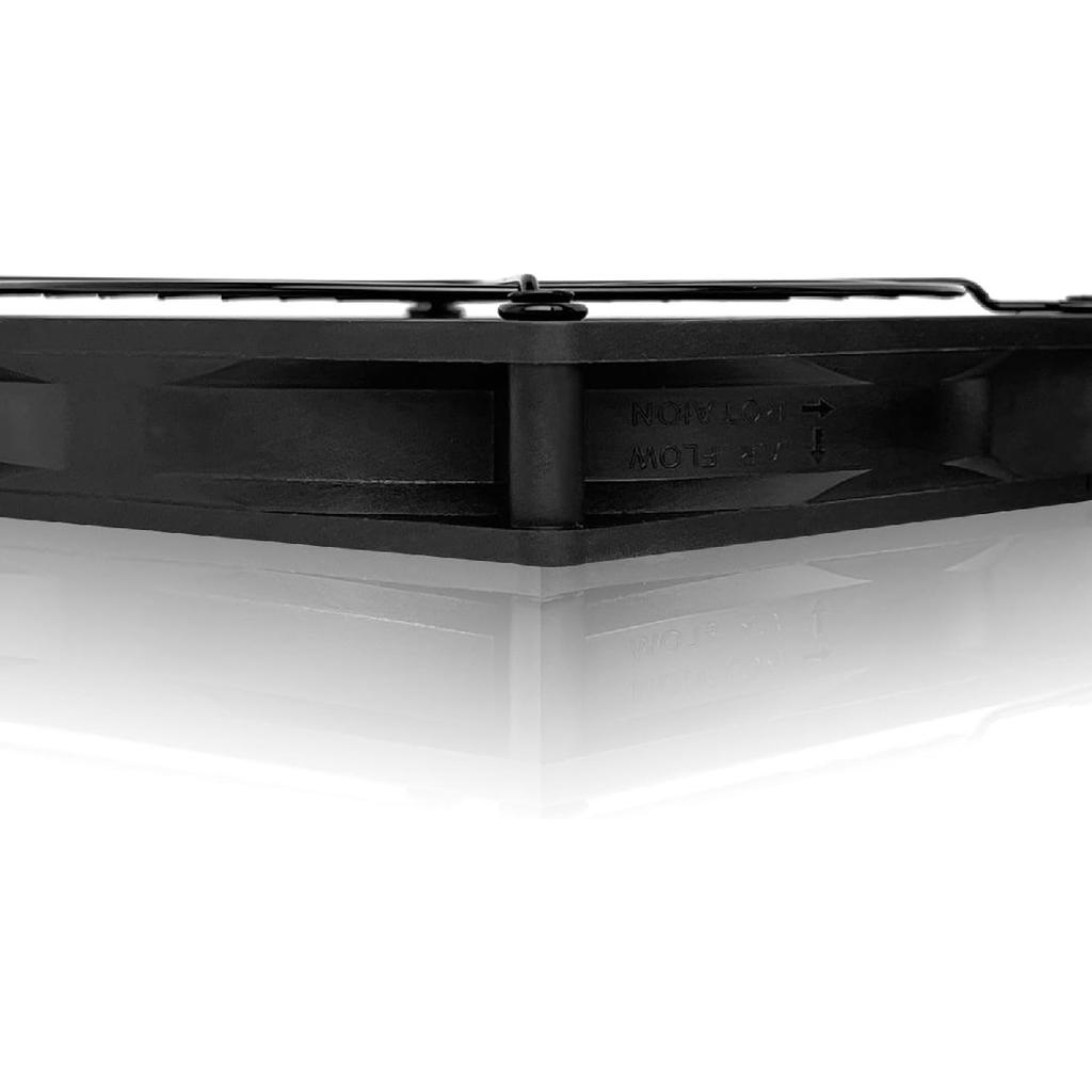 2 PCS 80mm Fan Grill Pc 80mm Fan Bracket Grill (Black)