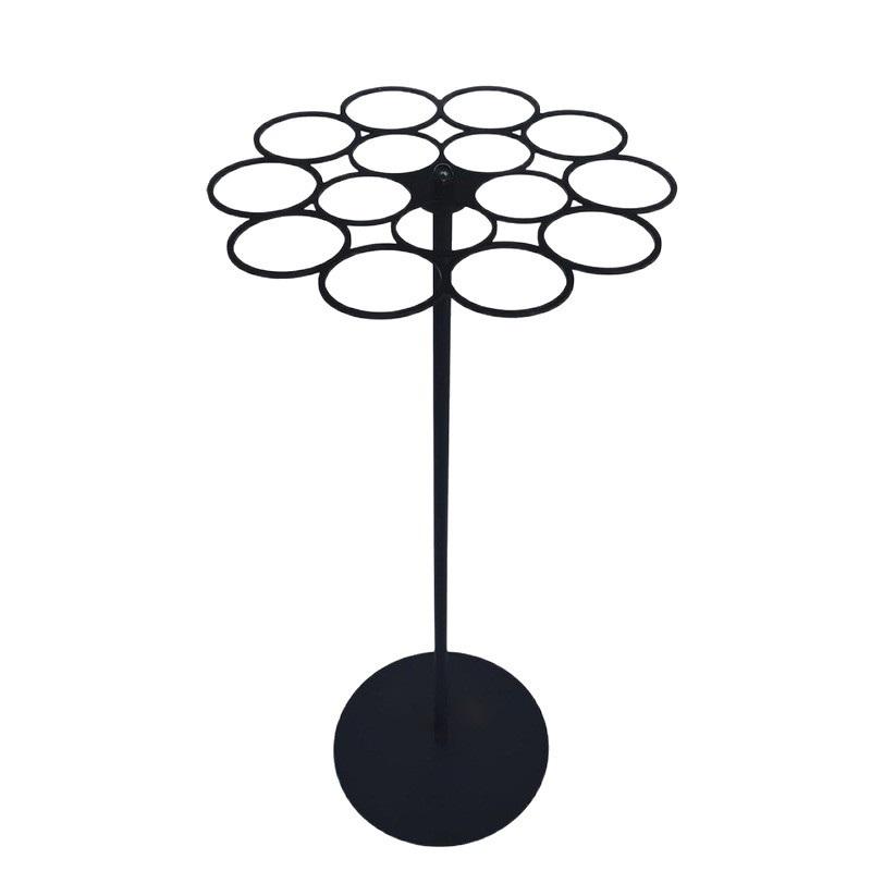 Rotatable Medal Hanger Holder Carbon Steel Tabletop Medal Display Holder Rack For Holding Over 45 Medals