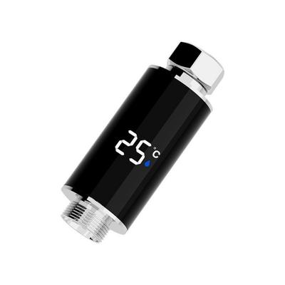 Waterproof Shower Nozzle Thermometer LED Digital Display Intelligent Temperature Water Temperature Gauge Accurate Measurement