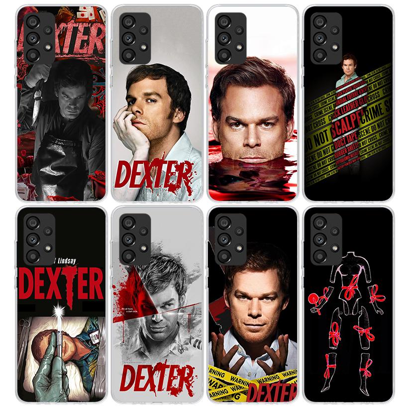 TV Show Dexter Morgan Phone Case For Samsung Galaxy A52 A51 A50S A32 A22 A12 A02S A72 A71 A31 A70 A30S Note 20 Ultra 10 Plus S10