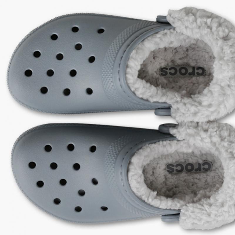 Crocs Classic Fleece Lined Clog Winter Warm Slipper 211396 0z3