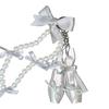 Versatile Adjustable Lanyard for Phone Cameras Small Gadgets Ballet Pearls Decoration Fashionable Carrying Solution
