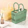 Shower Caddy Basket With Handles Portable Large Capacity Drainage Box Household Storage Basket For Camp Bathroom Beach Dorm Gym