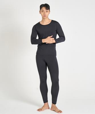 AONE [Set] Men'S Thermal Fleece-Lined Underwear 88003