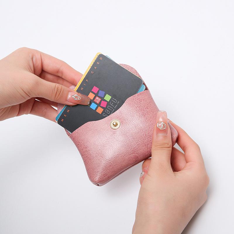 Mini Cute Small Card Holder & Multifunction Coin Purse/Earphone Bag