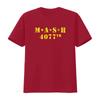 Maglietta con Logo MASH 4077th per Stile Vintage Abbigliamento Casual vintage Lavata Unisex streetwear Abbigliamento leggermente di design Comoda