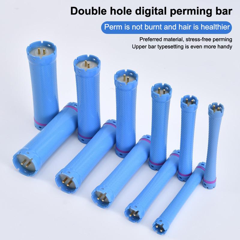 125Mm 24V Digital Hair Perm Rods Wavy Hair Maker Electric Heated Curlers Bars Rollers Hair Salon Barber Curling Spiral Hair