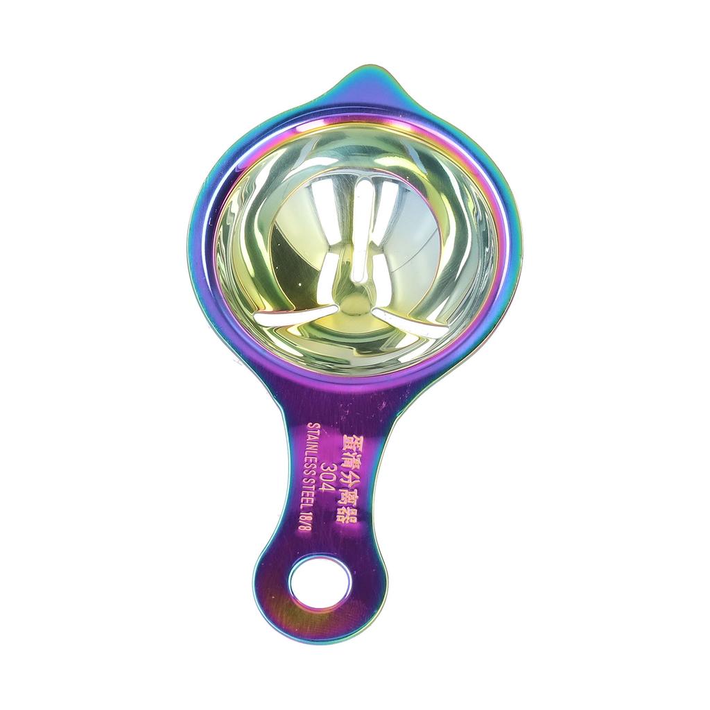 Stainless Steel Egg Separator Divider Egg White Yolk Filter Baking Tools for Kitchen UseGold