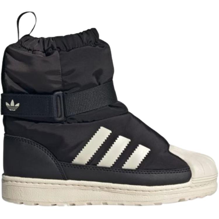 adidas Originals SUPERSTAR 360 Waterproof High Top Boots Black Kids' JQ7949