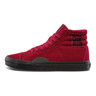 Sk8 Casual High-Top Skate Shoes Unisex Sneakers Red VN0A3JFIQVU