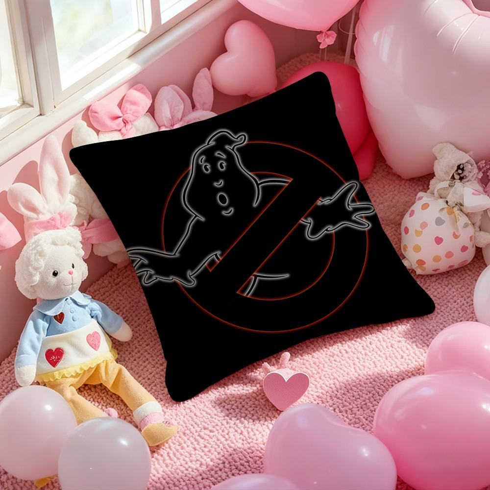 G-Ghostbusters Movie Cushion Cover Pattern Printed Pillowcase for Living Room Sofa Cushion Cover & Bedroom Decor