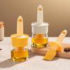 Silicone Oil Bottle Brush Integrated With Lid High Temperature Resistant Barbecue Baking Brush Oil Oil Brush