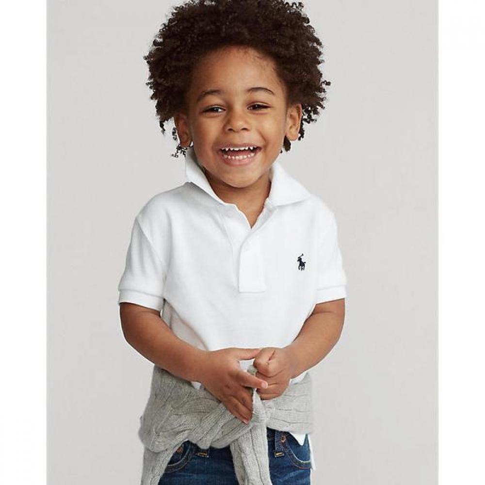 Polo Kids Boys 2 7 Iconic Mesh Polo Shirts Cwpoknibn820080100