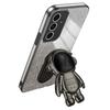 For Samsung Galaxy A55 5G Shockproof Astronaut Kickstand Phone Case PC+TPU Anti-scratch Phone Cover