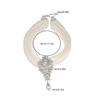 Multi-layer Pearl Crystal Gemstone Water Drop Pendant Short Collarbone Necklace Exaggerated Fashion Women's Jewelry