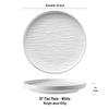 Dunjhu Japanese Style White Dinner Plate