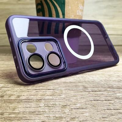 Phone Case For Xiaomi 15T 14T Pro 13T 12T 11T 13 12 Lite 12S 12X Luxury Magsafe Magnetic Silicone Shockproof Transparent Cover
