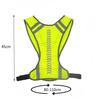 High Visibility Reflective Adjustable Gear Stripe Cycling Safety Jacket for Running Vest, Jacket, Bicycles, Cycling, Jogging, Walking,