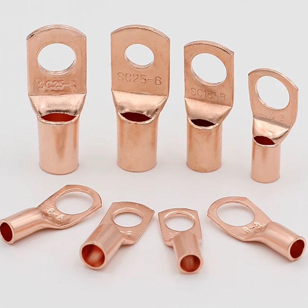 Wire Joint Copper Coppe Terminal Non-Insulated Small Terminal Block Terminal Lug Cable