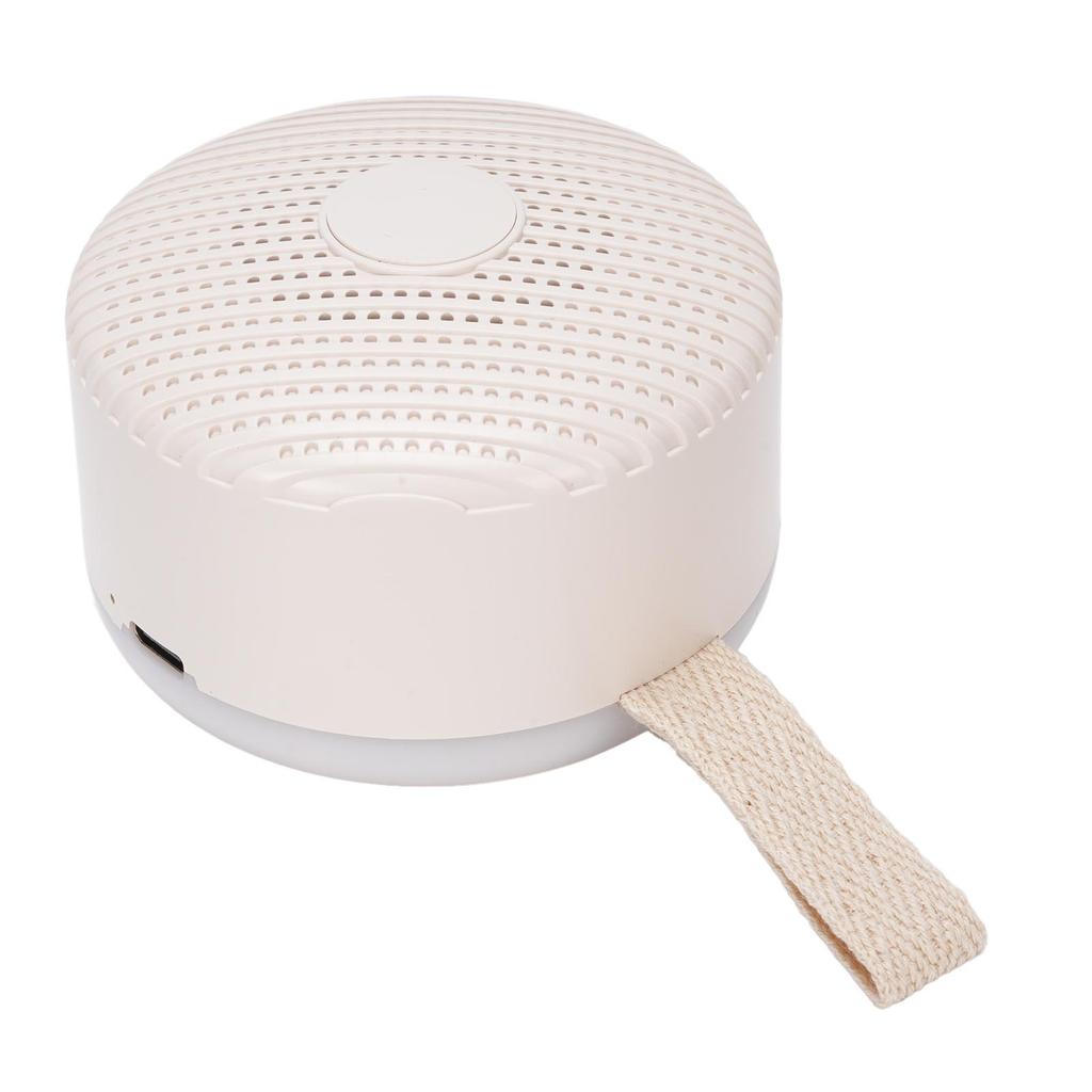 Tragbare Geräuschmaschine für Babys 12 Geräusche Wiederaufladbar Reise Weißrauschen Maschine mit Nachtlicht Speicherfunktion zum Schlafen