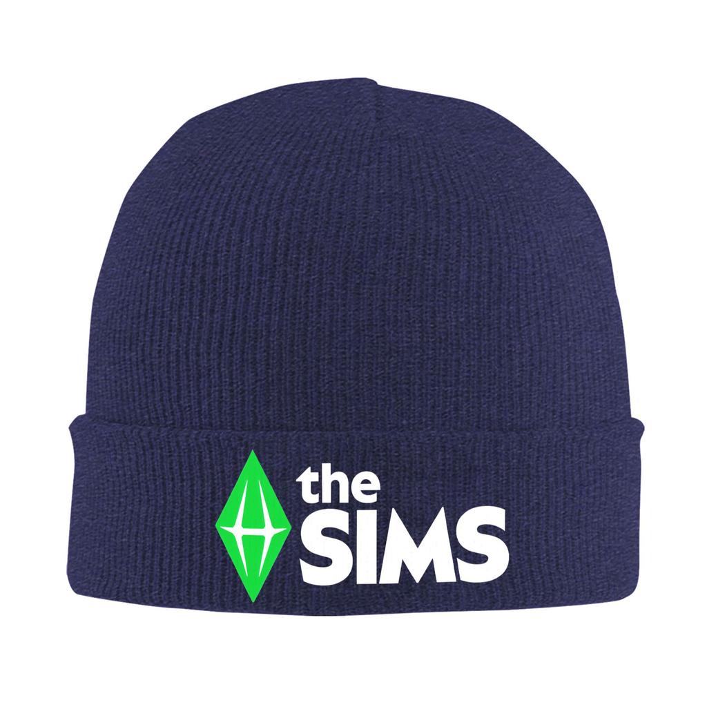 The Sims Sul Sul Gaming Knitted Caps Women's Men's Skullies Beanies Winter Hats Acrylic  Crochet Cap
