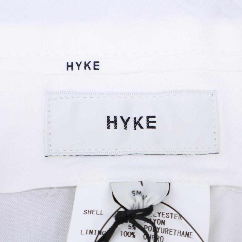 HYKE 241-13280 24Stainless Steel Gray One-pleat Slacks Bottoms 1 grayUsed