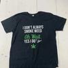 Custom Don T Always Smoke Shirt Black Adult Size Xl Vintage Top For Everyday Wear Comfortable Versatile Unisex Soft