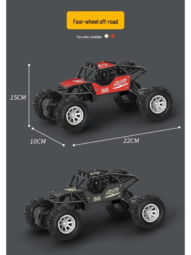 XL Remote Control Drifting Off-Road Vehicle: 4WD Climbing & High-Speed Rechargeable Toy Car
