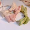 1Pcs Hair Accessories Spring/Summer Girl Glossy Bow Bezel Headband Solid Color Hair Band For Women