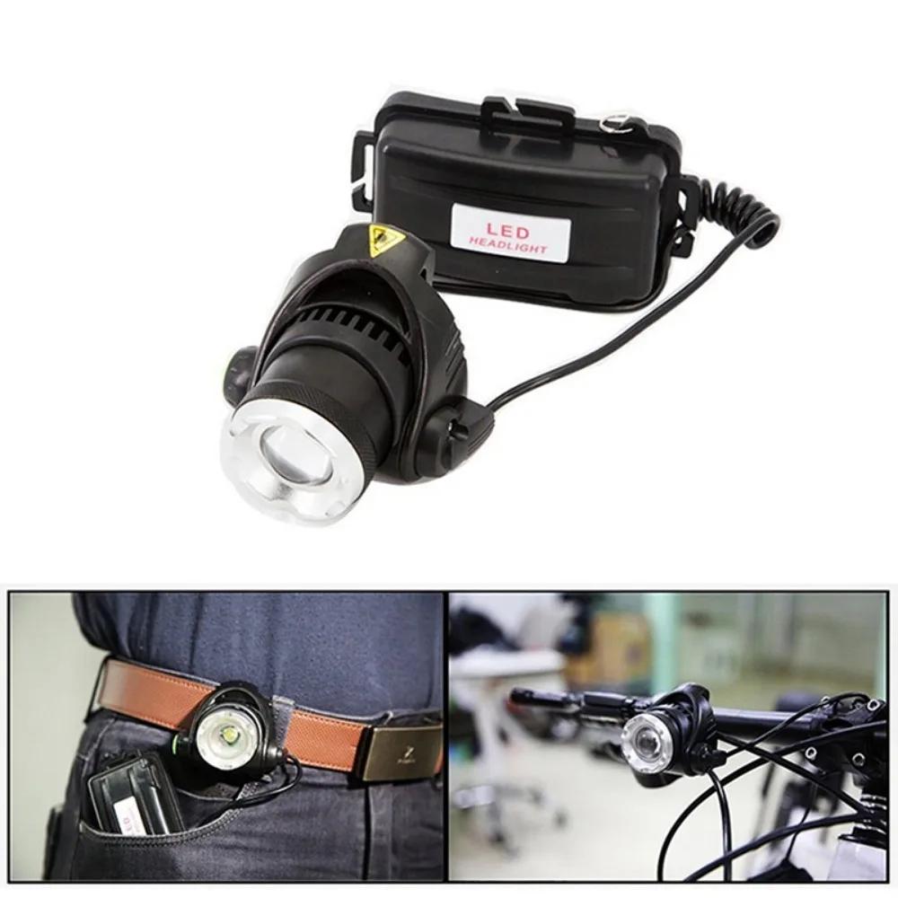 LED Headlamp Fishing Headlight T6 3 Modes Zoomable Waterproof Super Bright Camping Light